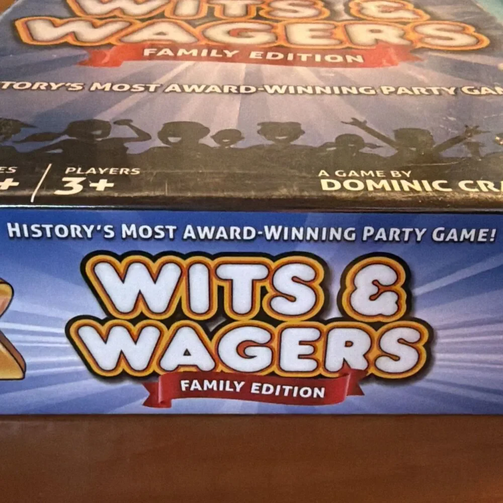 Wits and Wagers Family Edition Party Game - NEW Sealed